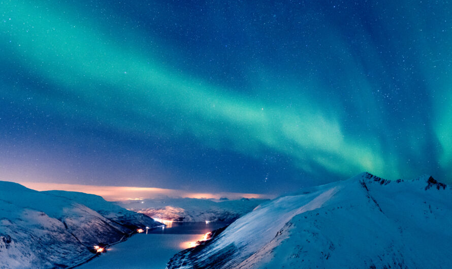 Fjords in Winter: Snow, Ice, and Northern Lights