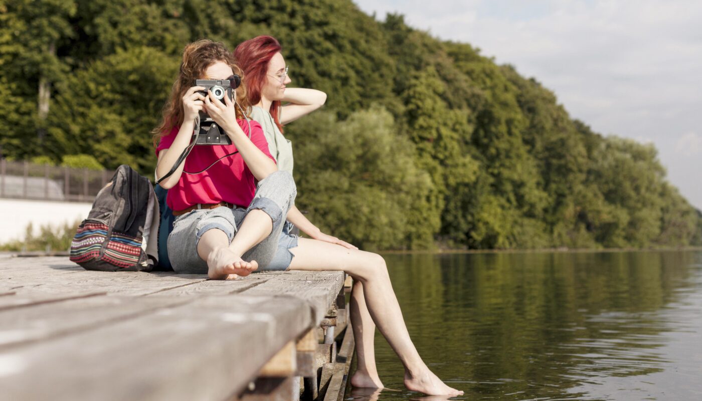 https://www.magnific.com/free-photo/friends-staying-dock-taking-photos_10296383.htm#fromView=search&page=4&position=27&uuid=63abbc83-c9b3-4a62-95ff-876431a1aeb9&query=How+to+Travel+the+Fjords+Without+a+Cruise+Ship