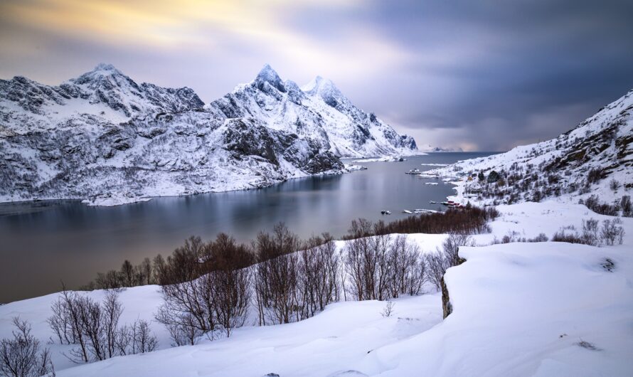 Norwegian Fjords in Winter: Snow, Silence, and Northern Lights